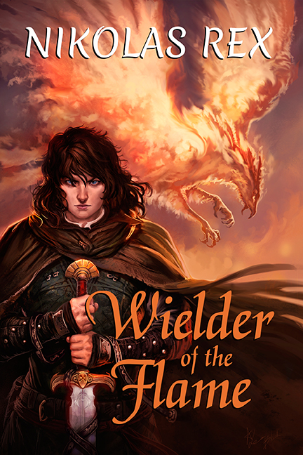 Wielder of the Flame 6 x 9 Book Cover Twitter SIze