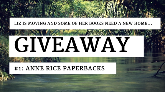 liz is moving and some of her books need a new home...